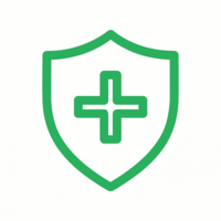 Shield icon representing immune system support